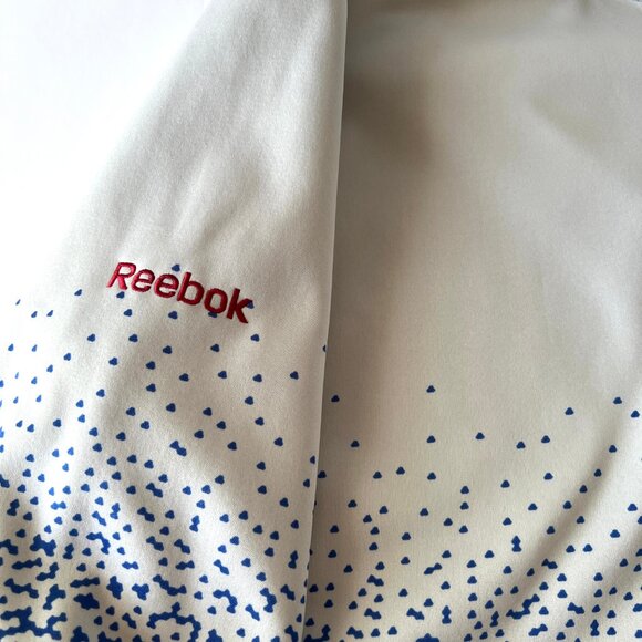 Reebox NY Giants On Field Full Zip Jacket with Hood, NFC East, Gray and Blue, XL - Picture 8 of 14